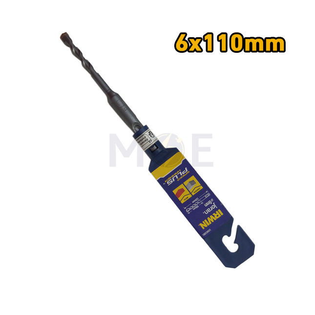 Irwin SDS Plus Hammer Joran Drill Bit 6mm (TL:110mm , WL:50mm) | 10501061 ريشة باطون