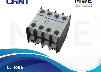 Chint NC1 F4-31 Auxiliary Contactor 3NO+1NC | 248506 | مساعد كونتكتور - اكزليير