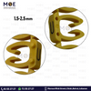 Potric MC4 Solar Connector For Solar Panel Connection With 10x38mm Fuse 10 حلقة ترقيم كابلات اصفر حرف