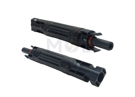 Potric MC4 Solar Connector For Solar Panel Connection With 10x38mm Fuse 10