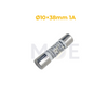 Aelifv Ceramic Tube Fuse Ø10×38mm 1A 500V AC 100kA gL RO15 | RT18-32 فيوز بورسلين