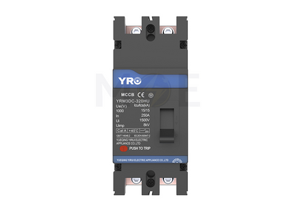 YRO MCCB YRM3DC-320HU 2P 1000V DC 250A | YRM3DC-320HU DC دجنتور صناعي مجوز