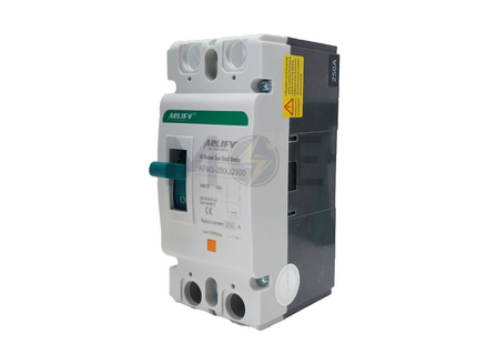 Aelifv MCCB 2P 1000V DC 250A 10KA | AFM3-250L/2300 دجنتور صناعي