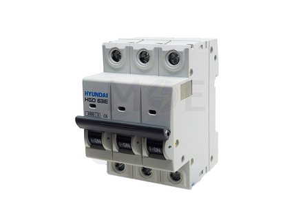 Hyundai MCB HGD63E 3KA 3P 06A دجنتور 3 فاز