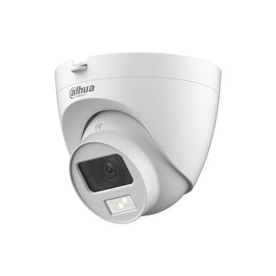 Dahua HDCVI Eyeball Camera Smart Dual Light 2MP 2.8mm with Built-in Mic | DH-HAC-HDW1200CLQP-IL-A كاميرا دوم ثابتة ملونة مع ضوء و صوت