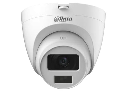 Dahua HDCVI Eyeball Camera Smart Dual Light 2MP 2.8mm with Built-in Mic | DH-HAC-HDW1200CLQP-IL-A كاميرا دوم ثابتة ملونة مع ضوء و صوت