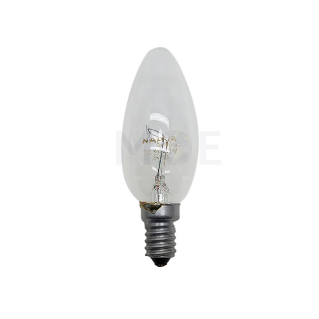 NARVA Incandescent Lamp Candle Clear E14 40W لمبة عادي برم سن رفيع شمعة شفاف