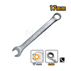 Mecha Combination Spanner Industrial 17mm مفتاح شق مسنن صناعي