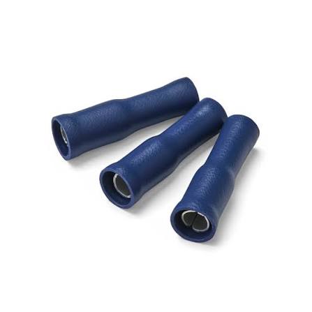 Orient Insulated Bullet Terminal Female Blue 4mm | FRD2-156-BL كوس اصبع انتاية ازرق
