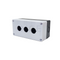 Aelifv Control Box Push button White 3Hole 22mm | HR-BX3-22 علبة ظاهرة مثلثة ابيض