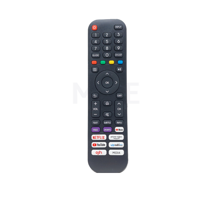 Universal TV Remote Control for Hisense Smart LCD/LED TV ريموت تلفزيون سمارت هايسنس