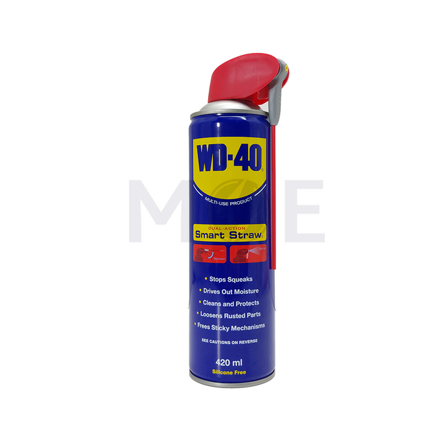 WD-40 Multi-Use Lubricant Spray Can with Smart Straw 420ml تصاصة صدا