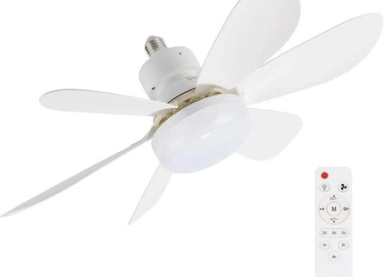 SEG LED Lamp Bulb with Ceiling Fans White Daylight, Warmwhite, Coolwhite 6 Blades 20.5inch E27 40W | SEQBM40W