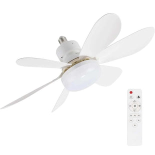 SEG LED Lamp Bulb with Ceiling Fans White Daylight, Warmwhite, Coolwhite 6 Blades 20.5inch E27 40W | SEQBM40W