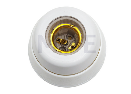 FH Wall Lampholder Straight White E27 | 191-N راكور جالس