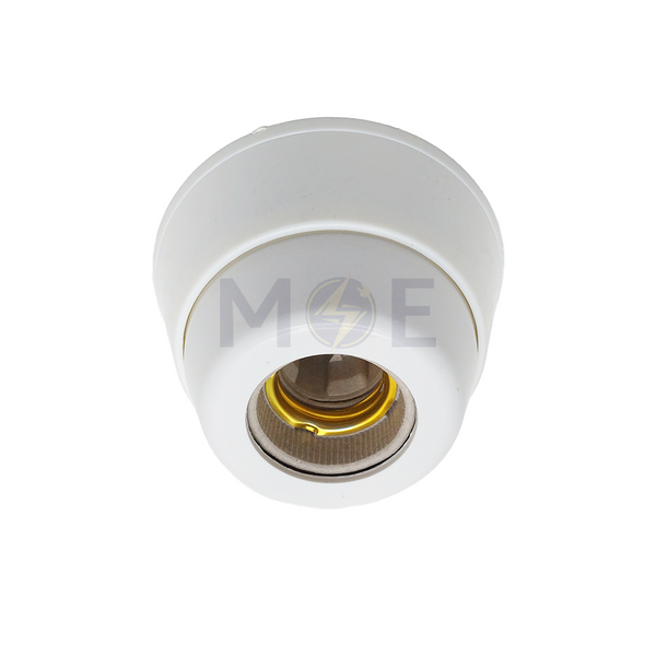 FH Wall Lampholder Straight White E27 | 191-N راكور جالس