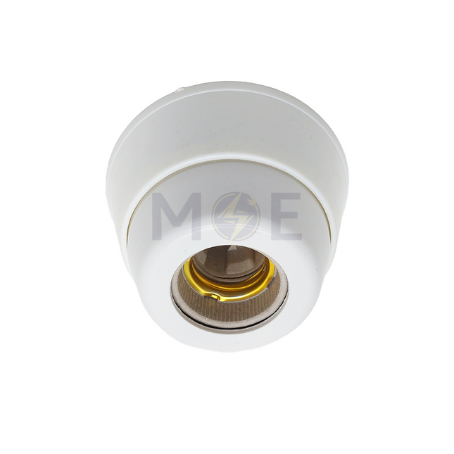FH Wall Lampholder Straight White E27 | 191-N راكور جالس