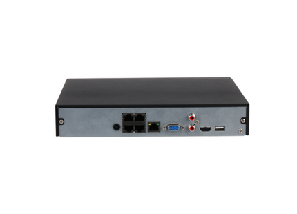 Dahua Smart IP NVR 12MP 4CH 4PoE 1HDD | DHI-NVR4104HS-P-4KS3 مسجل فيديو عبر الشبكة