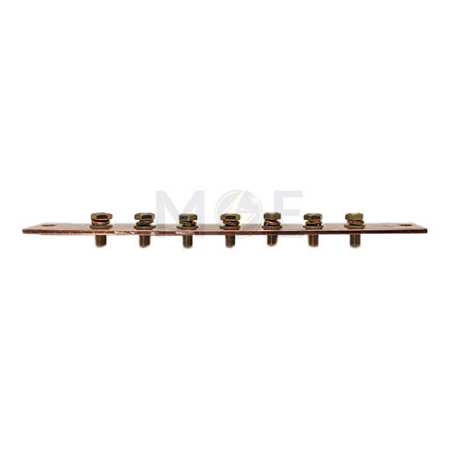 Earth Disconnecting Link Copper Bar 40×4×300mm 7-Bolt فاحص وصلة ايرث/ رابط- لينك فصل التأريض