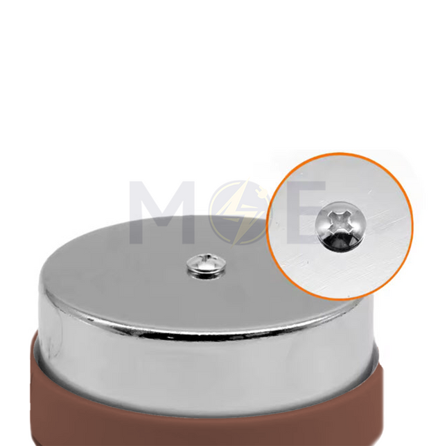 Brilliant Fire Electric Bell Round Red 55mm 220V | Timbre Buzzer 101 جرس مدرسة مدور