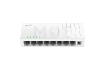 Cudy 8-Port Unmanaged Fast Ethernet Desktop Switch 10/100Mbps | FS108D V4.0 سويتش