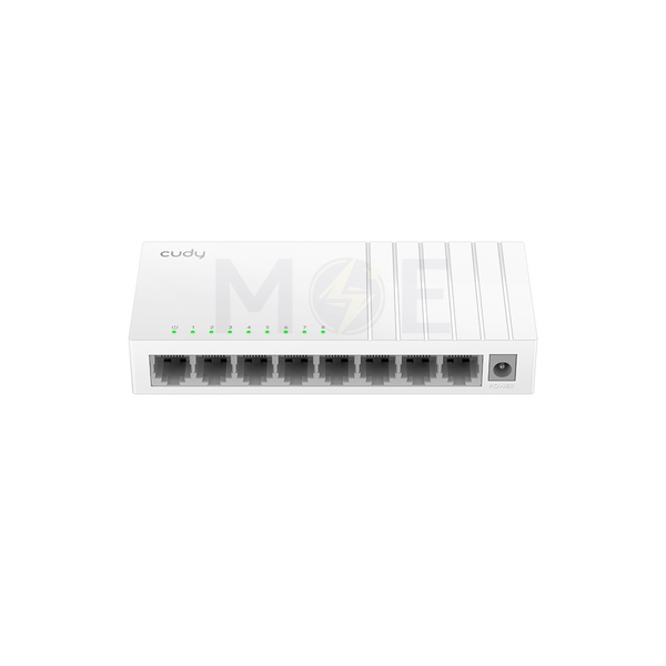 Cudy 8-Port Unmanaged Fast Ethernet Desktop Switch 10/100Mbps | FS108D V4.0 سويتش