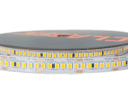ClassicLight Royal IP20 LED Strip Light WarmWhite 2700K 24W/mt 10mm 24V 2835 240Led R10mt  | CL-B24V240EW بكرة ستريب لد ورم وايت 