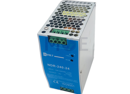 Dvolt Din Rail Power Supply Unit AC to DC 24V 240W 10A | NDR-240-24 باور سبلاي على سكة