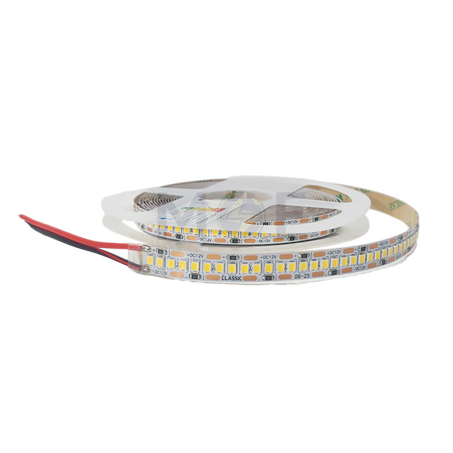 ClassicLight Tokyo IP20 LED Strip Light CoolWhite 4000K 24W/mt 10mm 12V 2835 240Led R5mt | CL-12V240ANW بكرة ستريب لد كول وايت