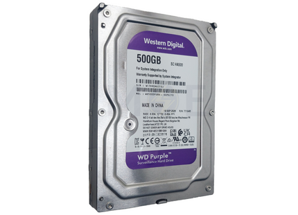 Western Digital Purple Surveillance Hard Drive HDD WD5000PURX-64P6ZY0 500GB