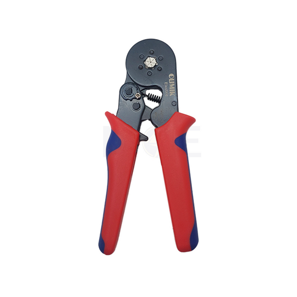 Oumik Mini Type Self Adjustable Hand Crimping Tool for Ferrule Terminal Range AWG23-10 0.25-6mm² | HSC8 6-6 مكبس كوسات انبوب يدوي