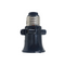 Tofuda Three Way Lampholder Adapter E27 To E27 Lampholder & 2 EU Socket Black 6A 250V دوي برم مع حرامي اسود