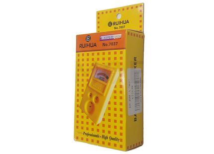 RUIHUA Battery Tester For Button Cell 1.5V,3V | 7037 ساعة فحص لبطارية الساعة المدورة