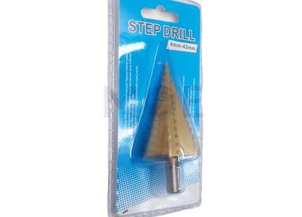 HSS Metal Titanium Step Drill Bit 4-42mm خراقةقوارة حديد بلبل