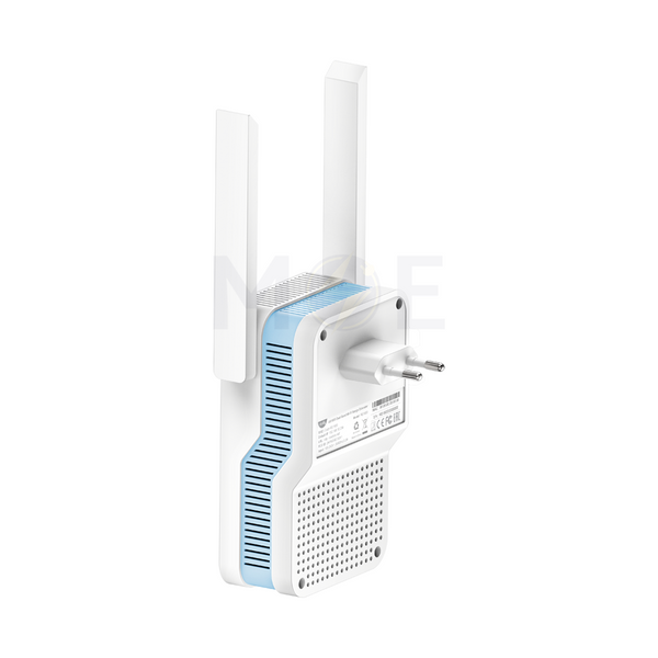 Cudy AC1200 Mesh Dual Band Wi-Fi Range Extender 2.4 GHz 300Mbps + 5 GHz 867Mbps | RE1200 ربيتر