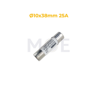 Oumik Ceramic Tube Fuse 10x38mm 25A 1000V DC 20KA gPV | ASL-10PV فيوز بورسلين