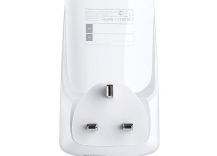 TP Link Wi-Fi Range Extender (UK) 7.0 N 300 Mbps 2.4GHz  | TL-WA850RE ربيتر