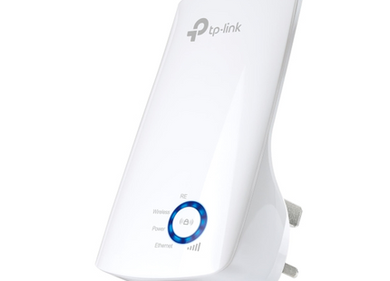 TP Link Wi-Fi Range Extender (UK) 7.0 N 300 Mbps 2.4GHz  | TL-WA850RE ربيتر