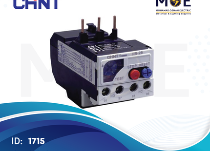 Chint Thermal Relay For Cont. NR2-25G 12-18A | ترميك للكونتكتور