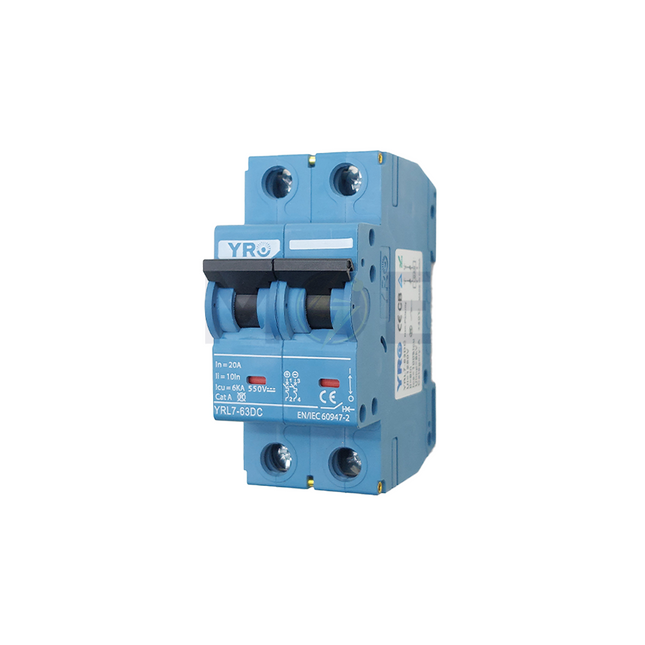 YRO MCB DC 550V 2P 20A | YRL7-63