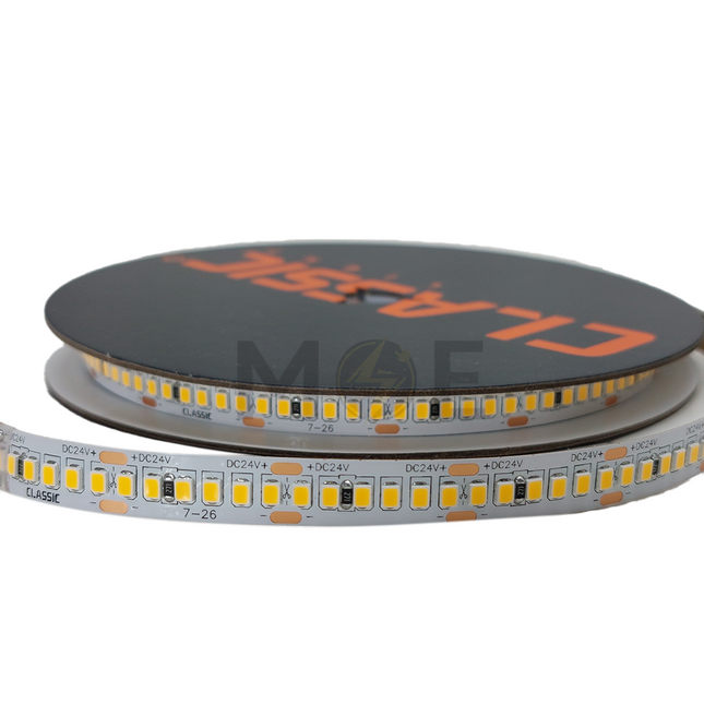ClassicLight Royal IP20 LED Strip Light WarmWhite 3000K 24W/mt 10mm 24V 2835 240Led R10mt | CL-B24V240WW-