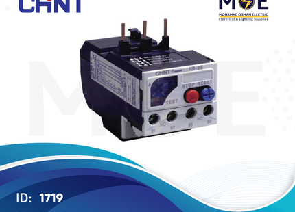 Chint Thermal Relay For Cont. NR2-25G 2.5-4A | ترميك للكونتكتور