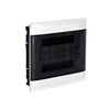 Legrand IP40 Plastic Flush Distribution Board Smoked Door (432×381×72mm) 2Rx18mod. 36module | 137017  تابلو بلاستيك مخفي ابيض غطا مفيم