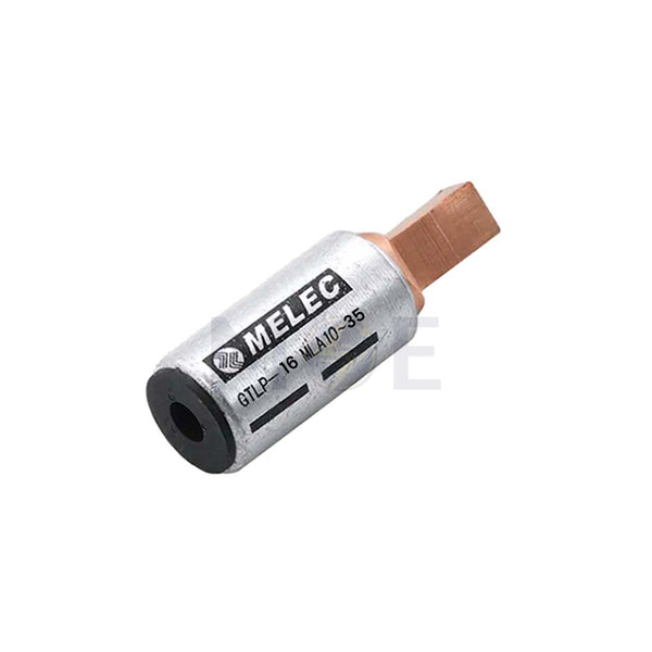 Melec GTLP Non-Insulated Bimetal Aluminium Copper Pin Terminal 16mm² MLA10-35 | GTLP-16 كوس كبس المنيوم مسمار راس نحاس
