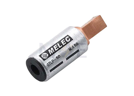 Melec GTLP Non-Insulated Bimetal Aluminium Copper Pin Terminal 50mm² MLA50 | GTLP-50 كوس كبس المنيوم مسمار راس نحاس