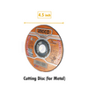 INGCO Abrasive Metal Cutting Disc 115x1.2x22.2mm | MCD1211525