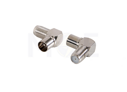 Coaxial Adapter F-Type Female To PAL Male Angle | TV-804