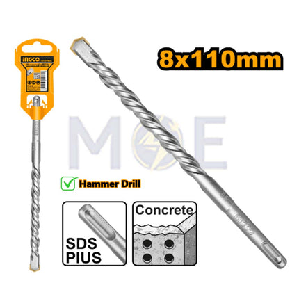INGCO Industrial SDS Plus Hammer Drill Bit 8x110mm | DBH1210801