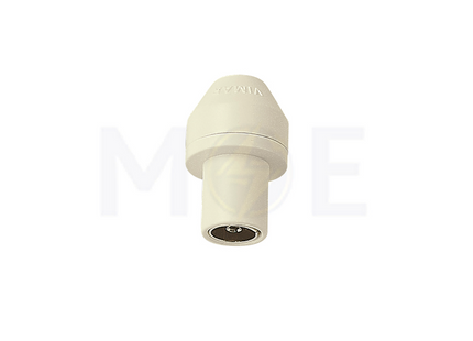 Vimar Coaxial TV socket outlet Ivory 9.5mm | 01643