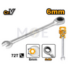 INGCO Industrial Combination Ratchet Spanner 6mm | HCSPAR061